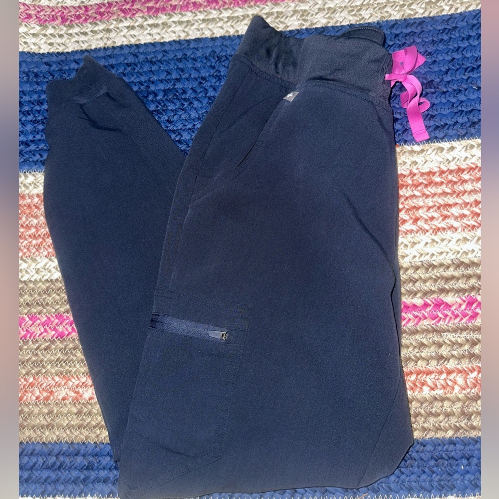 Figs Navy Zamora Jogger Scrub Pants